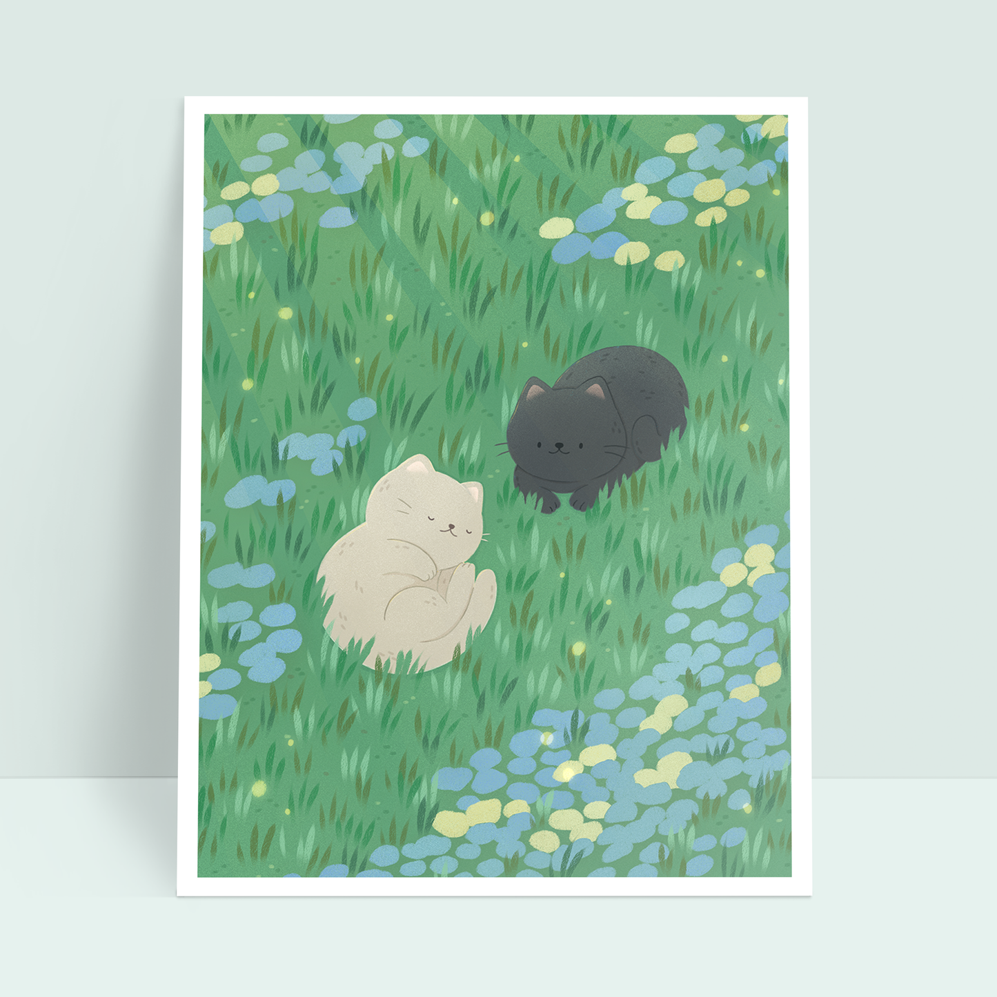 In the Grass 11x14 Art Print