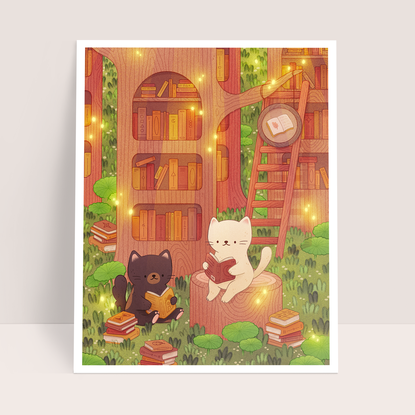 Secret Library 11x14 Art Print