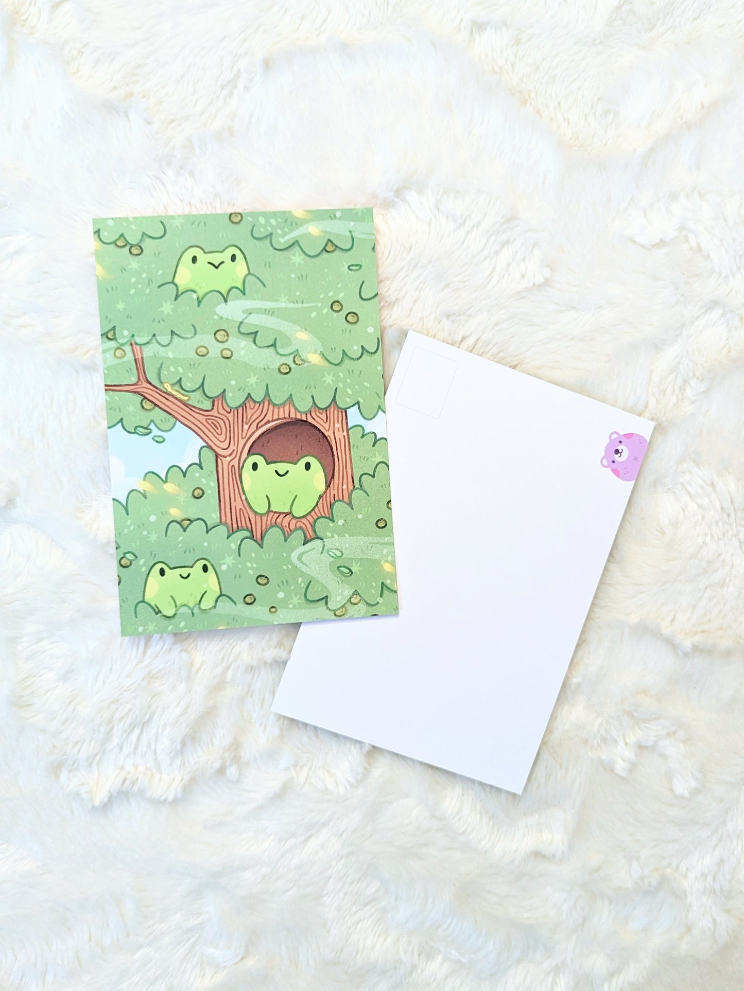 Tree Frogs Postcard