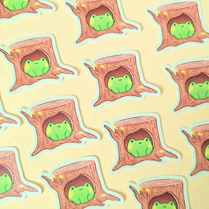 Tree Frogs Waterproof Stickers