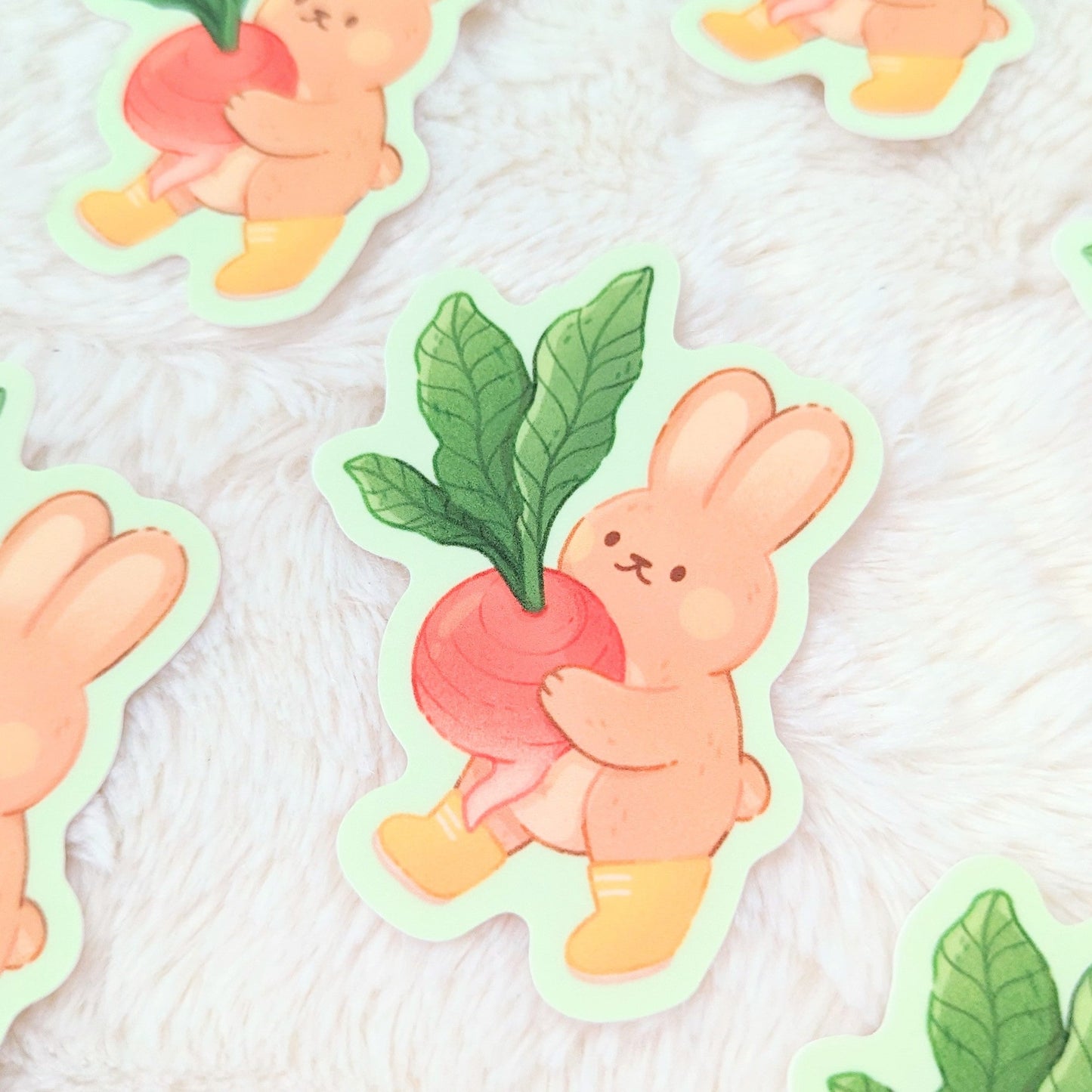 Garden Friends Waterproof Stickers