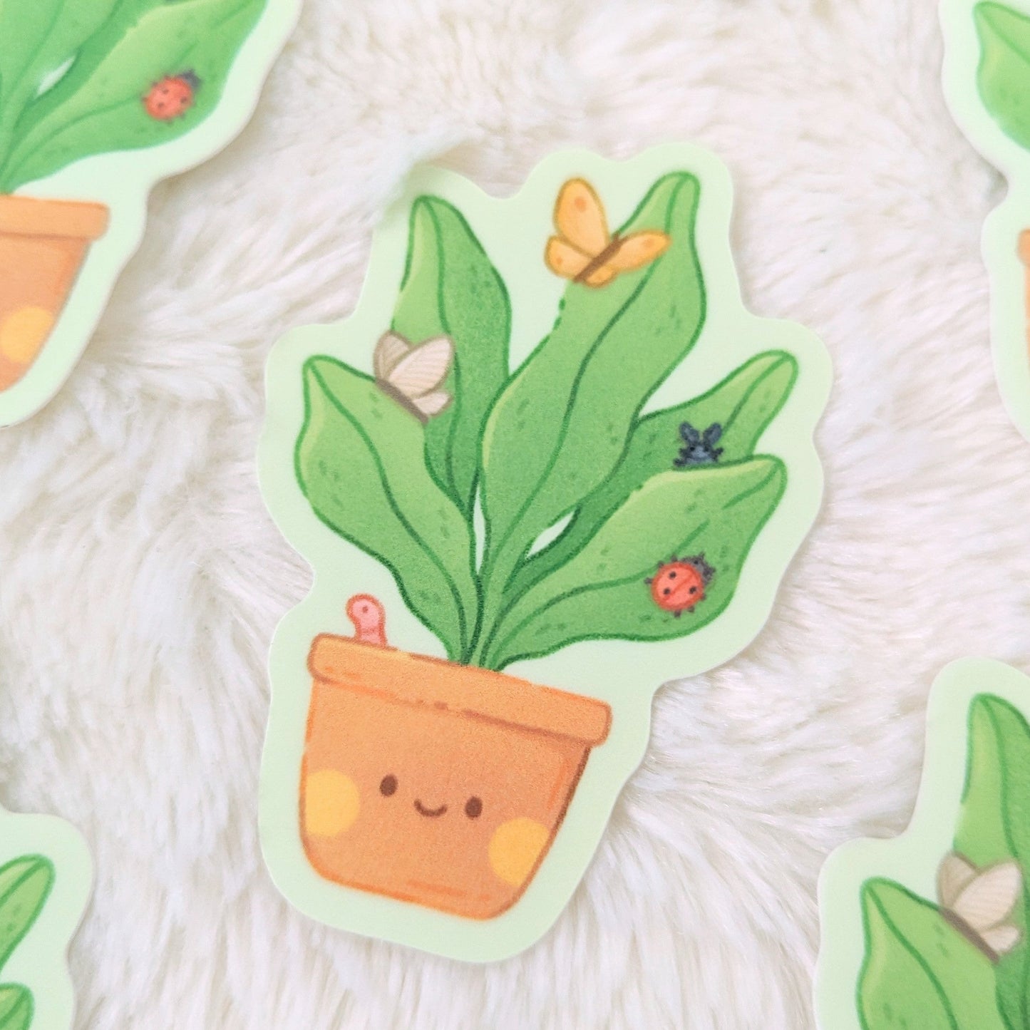 Garden Friends Waterproof Stickers