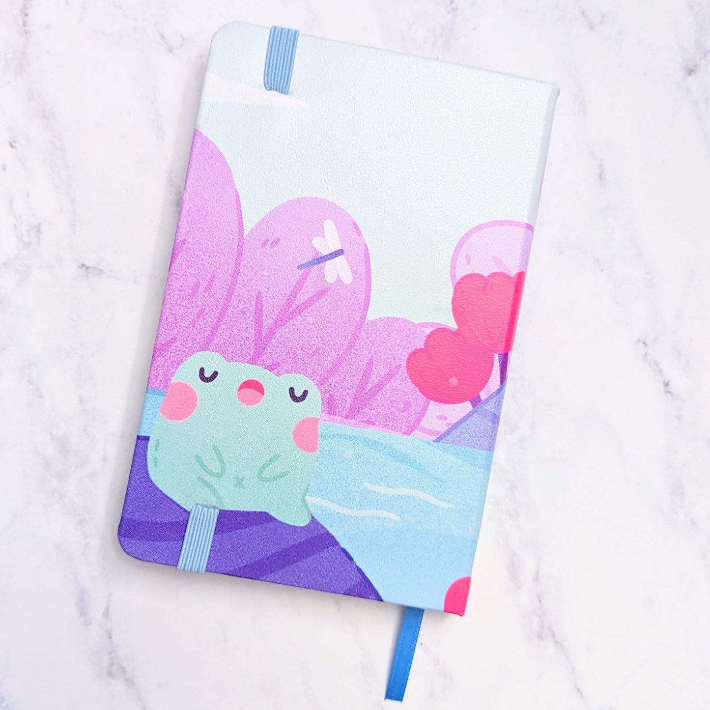 River Frogs A6 Mini Notebook (Blank)
