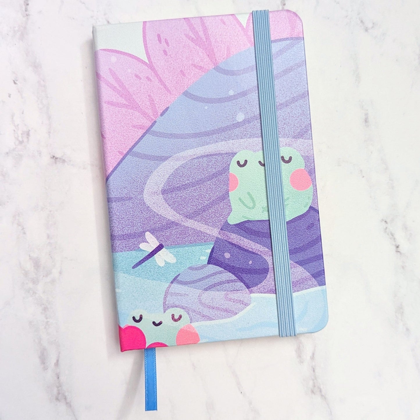 River Frogs A6 Mini Notebook (Blank)