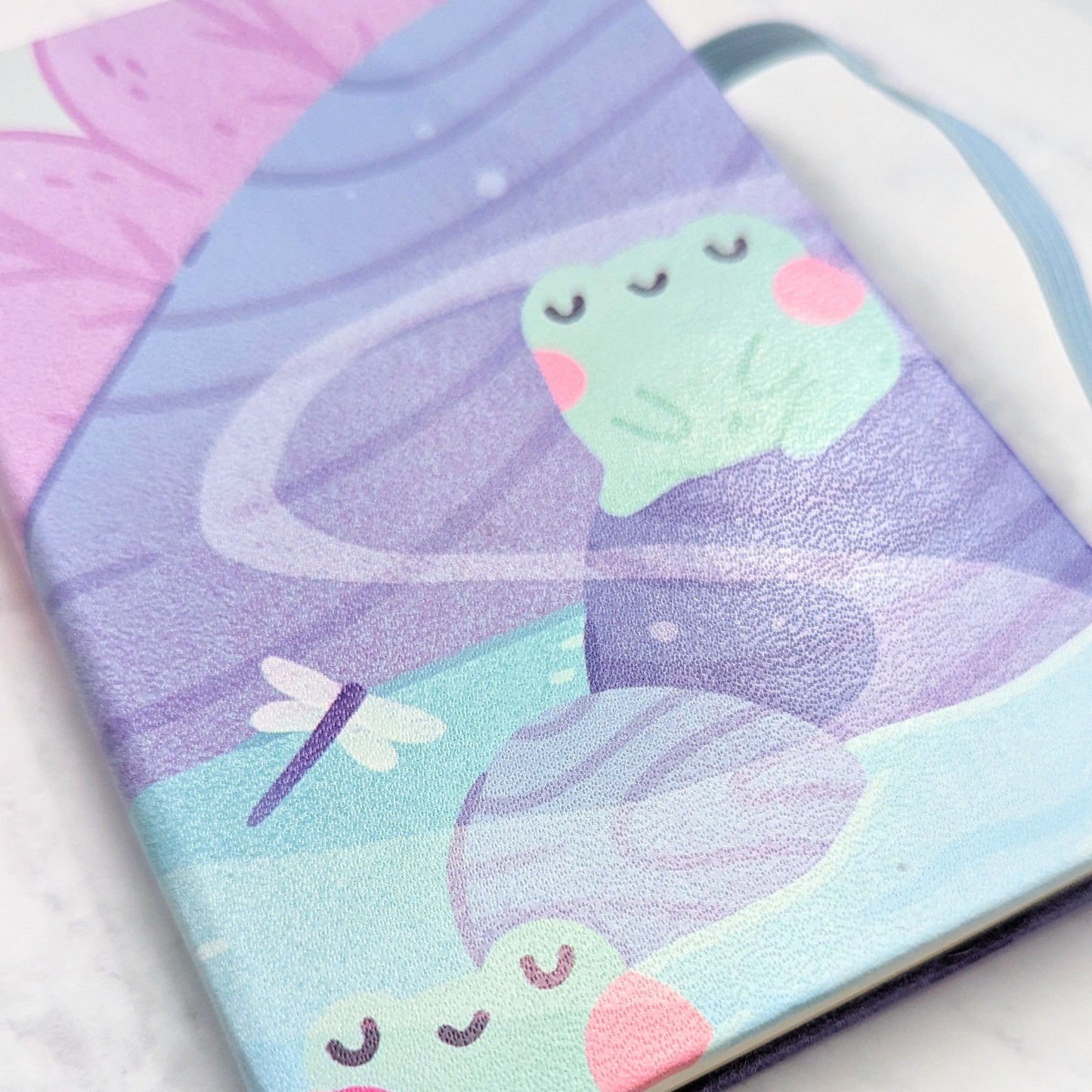 River Frogs A6 Mini Notebook (Blank)