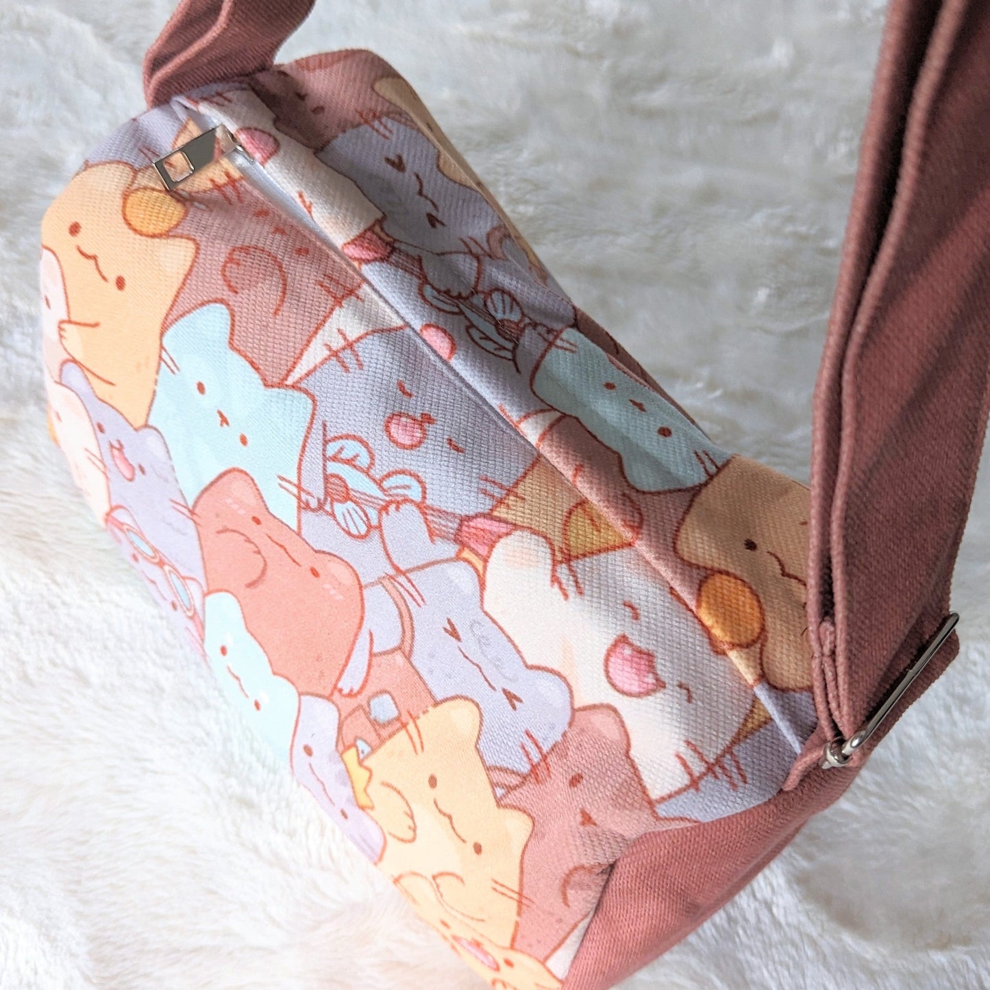Cat Pile Crossbody Bag