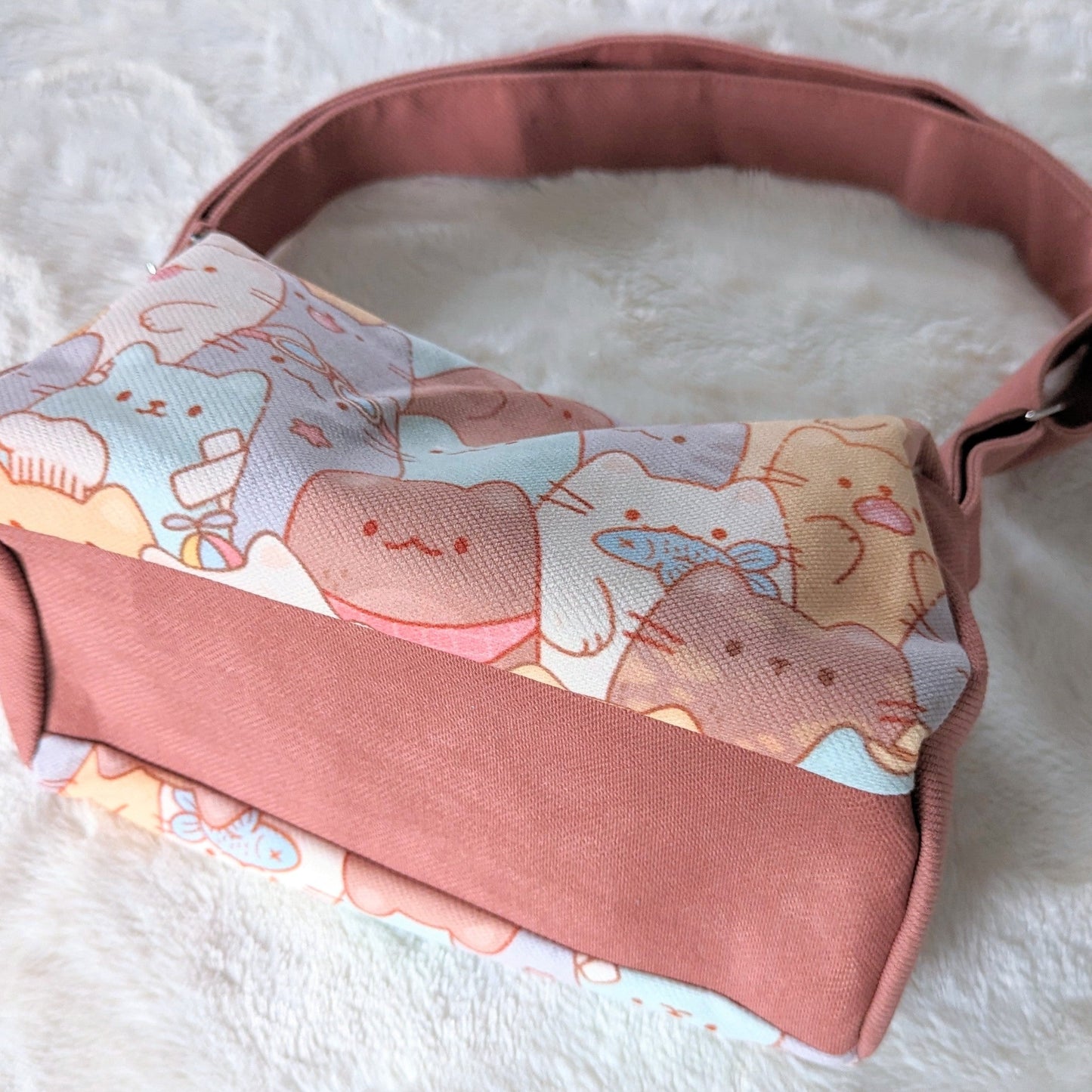 Cat Pile Crossbody Bag