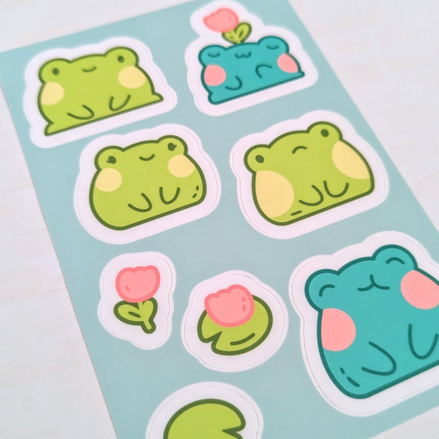 Unfrogettable Waterproof Sticker Sheet