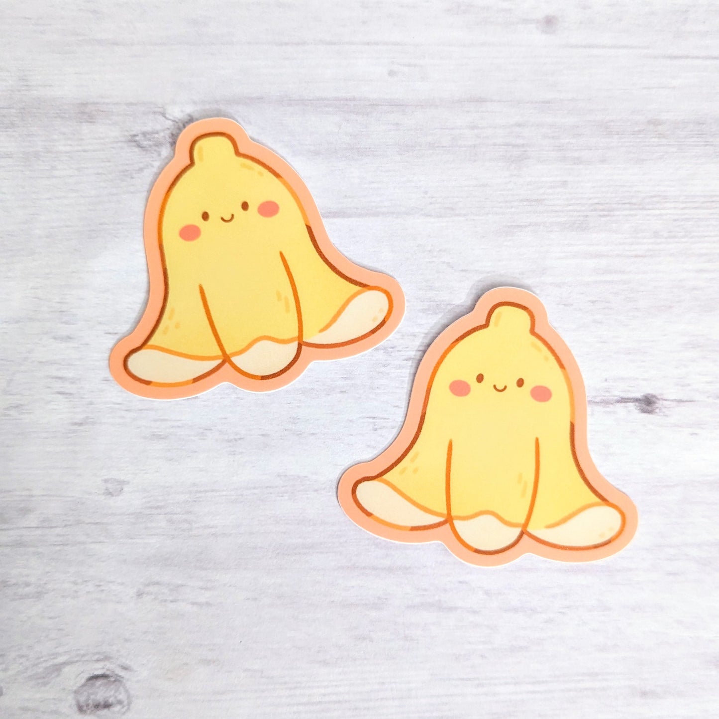 Mabu the Banana Peel Waterproof Stickers