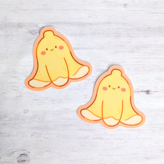 Mabu the Banana Peel Waterproof Stickers