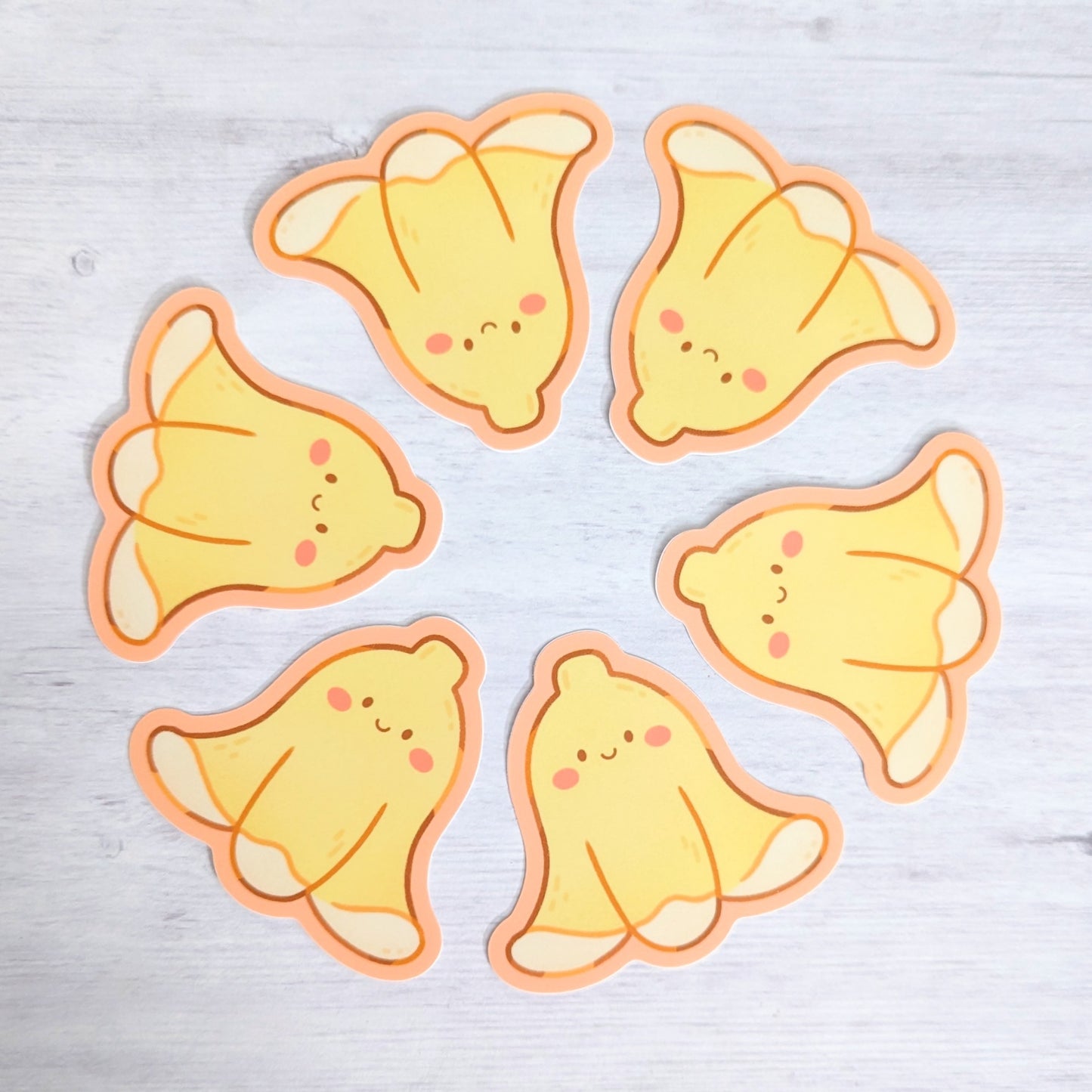 Mabu the Banana Peel Waterproof Stickers