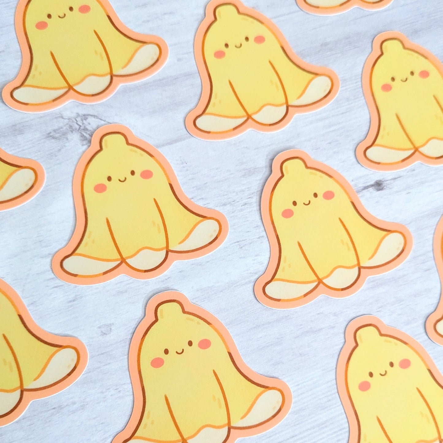 Mabu the Banana Peel Waterproof Stickers