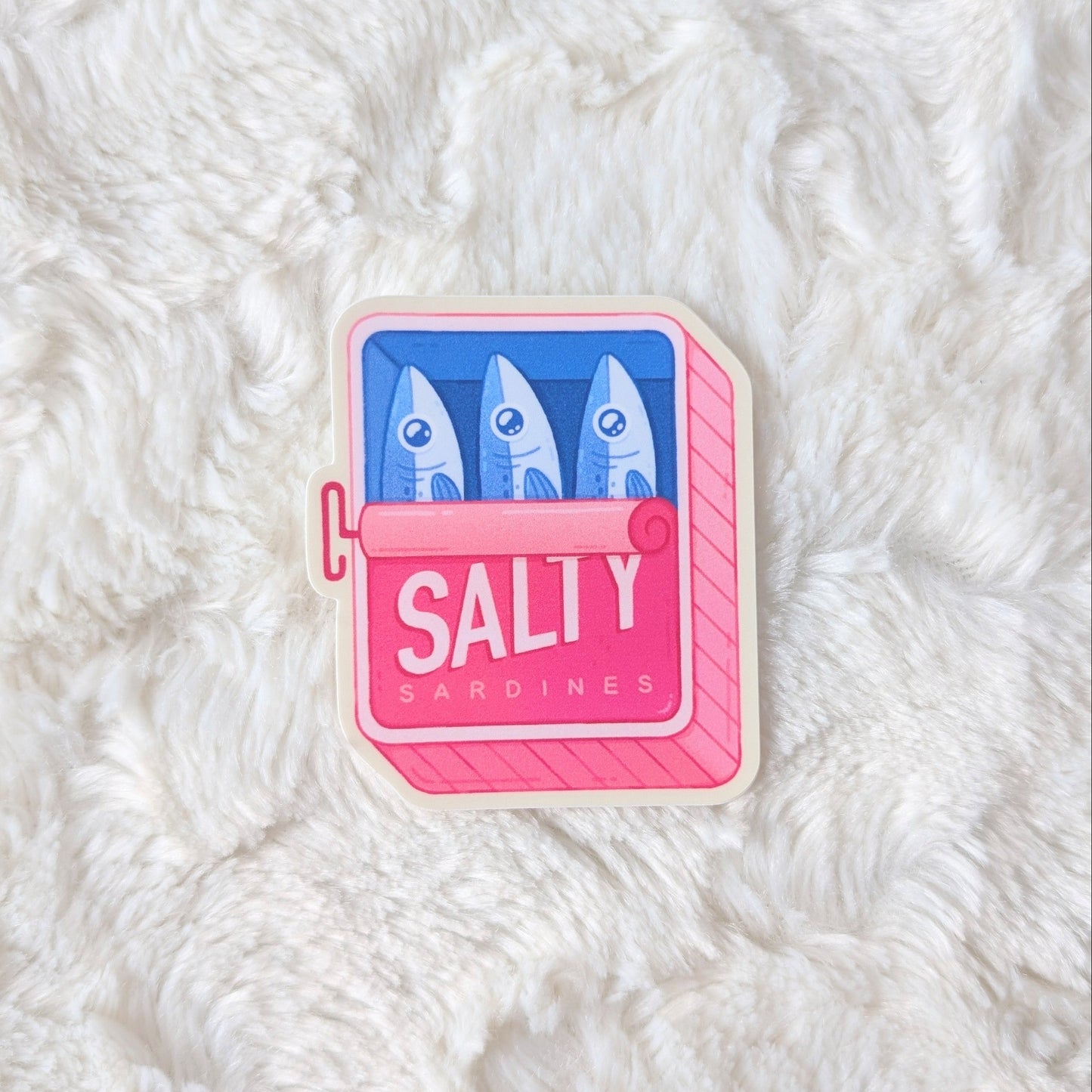 Salty Sardines Waterproof Stickers