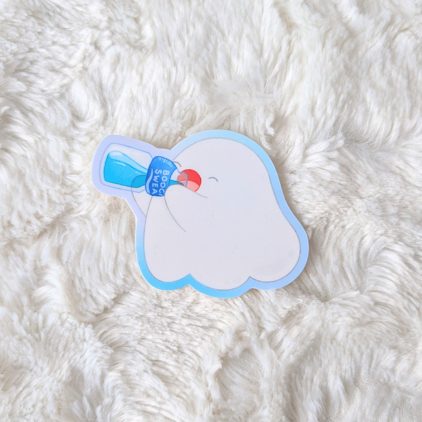 Hydrate Ghost Waterproof Stickers