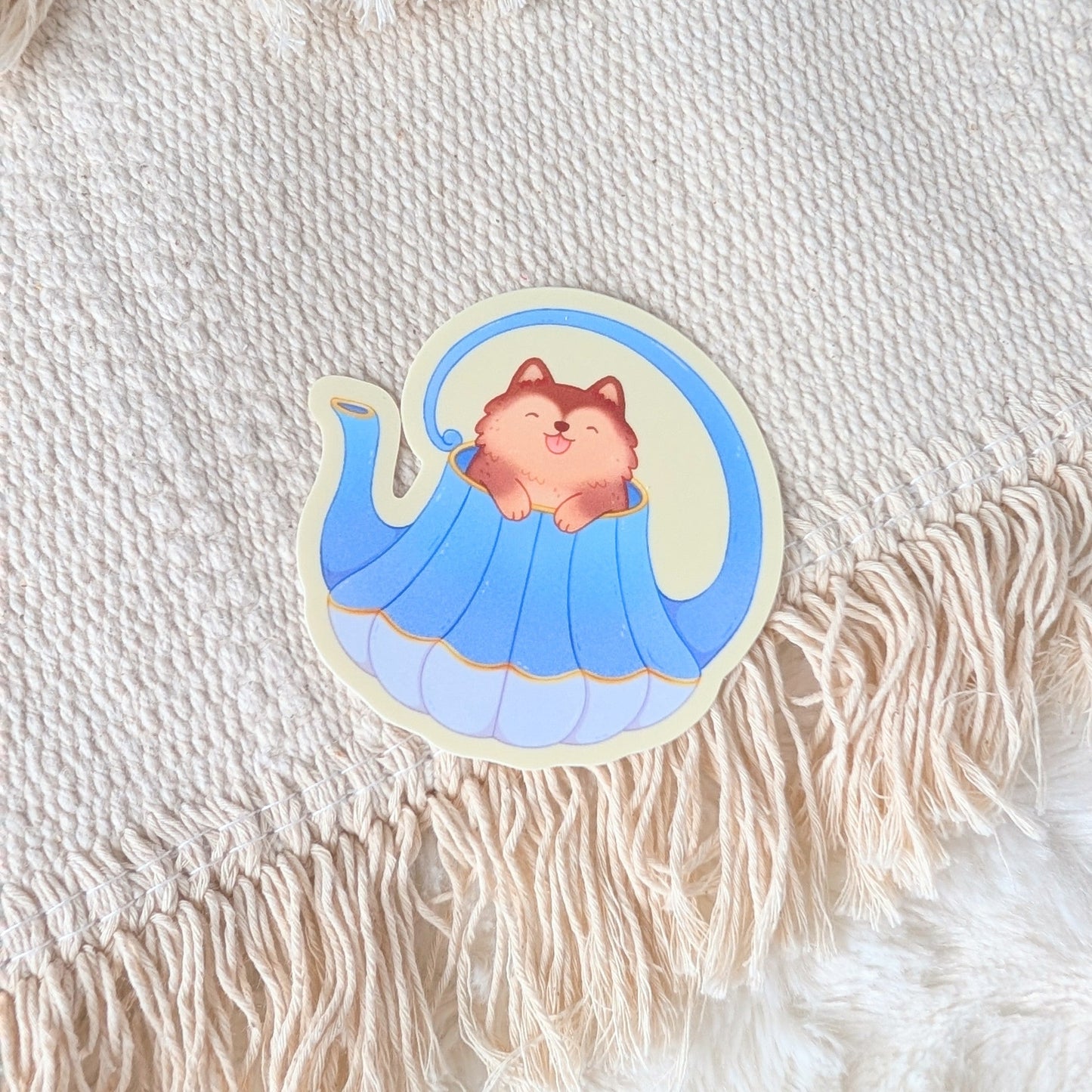 Snickers Teapot Waterproof Stickers