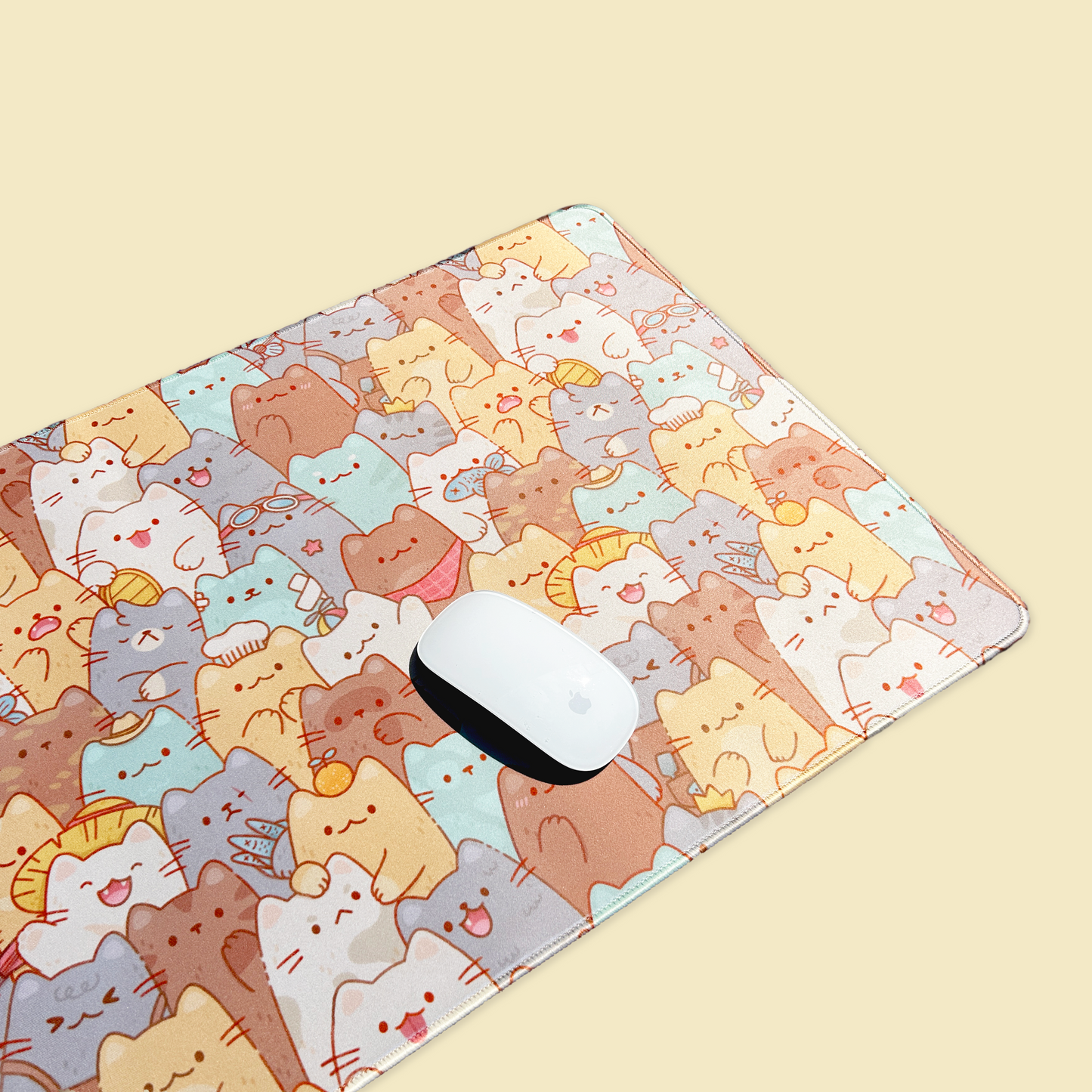 Cat Pile Desk Mat