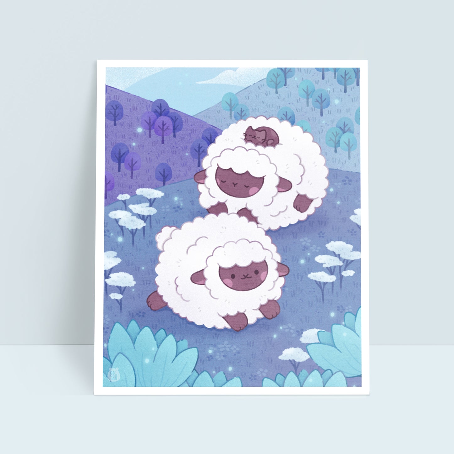 Dream Sheep 8x10 Art Print