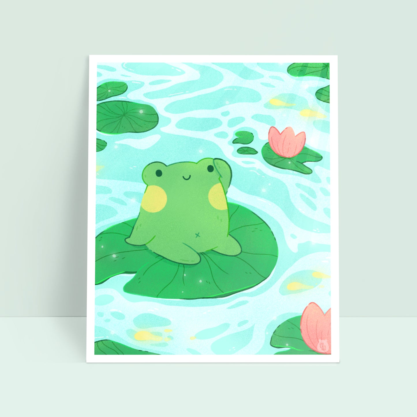 Frog of the Lake 8x10 Art Print