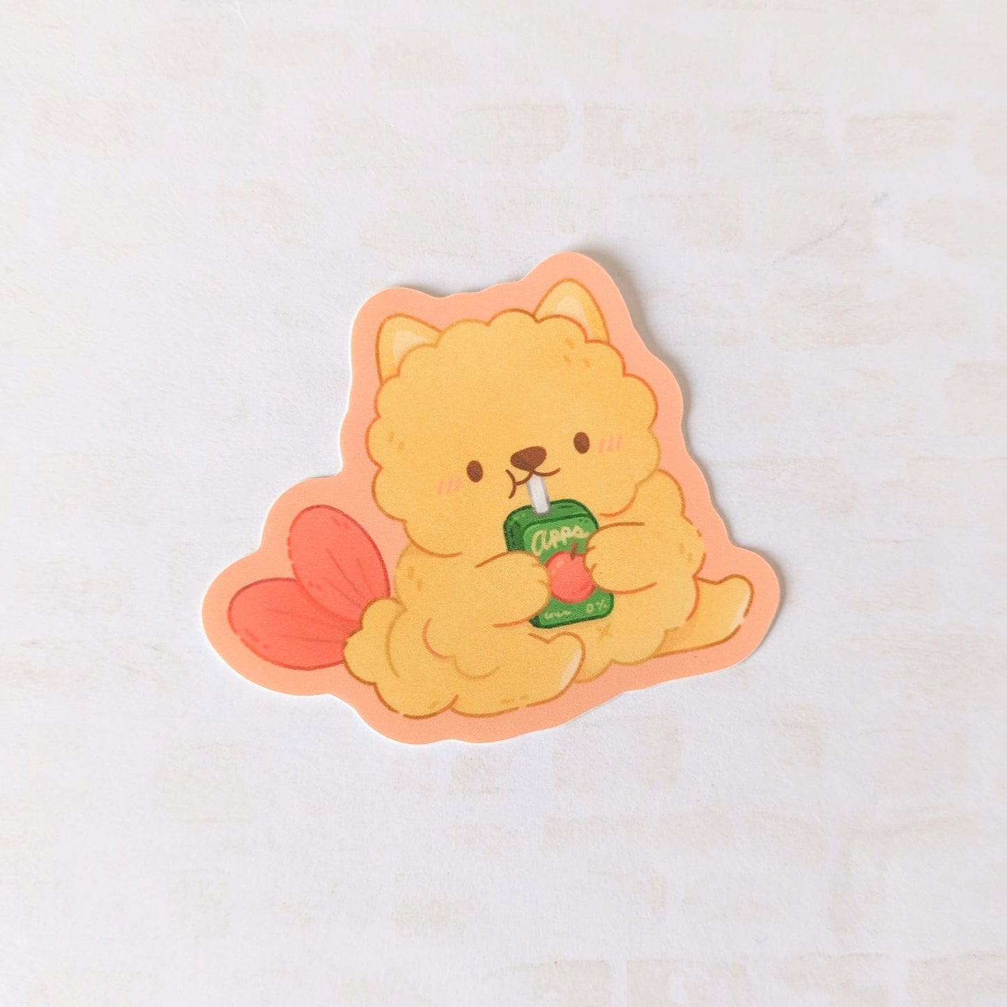 Sweet Pupura Waterproof Stickers