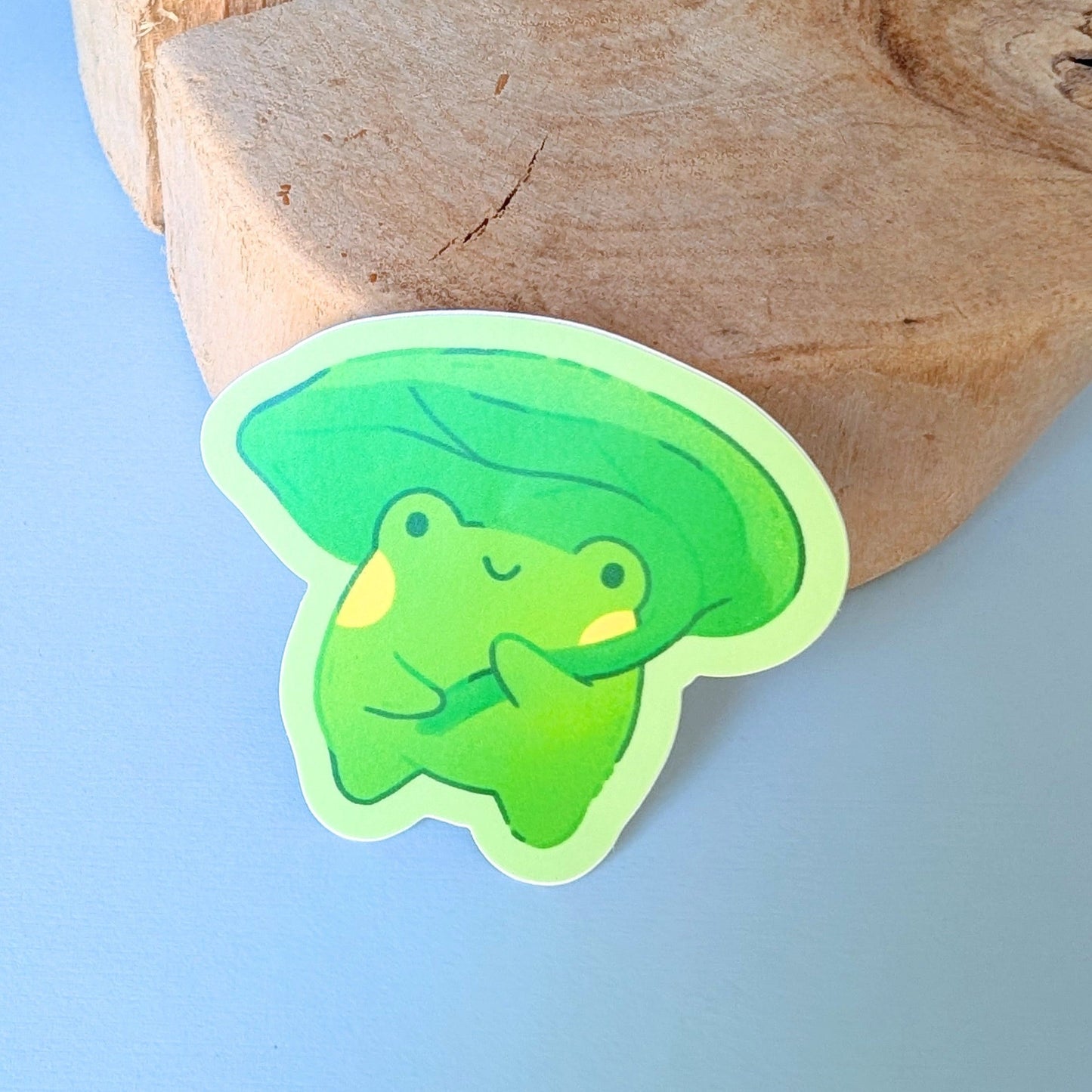 Frog of the Forest Waterproof Stickers