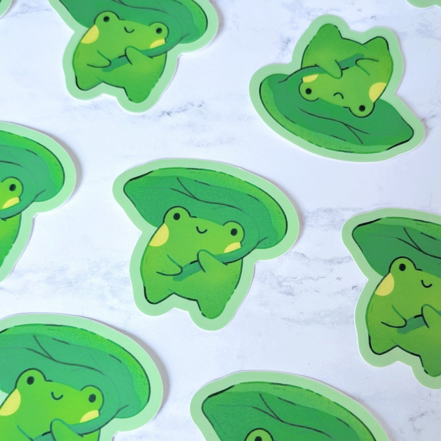 Frog of the Forest Waterproof Stickers