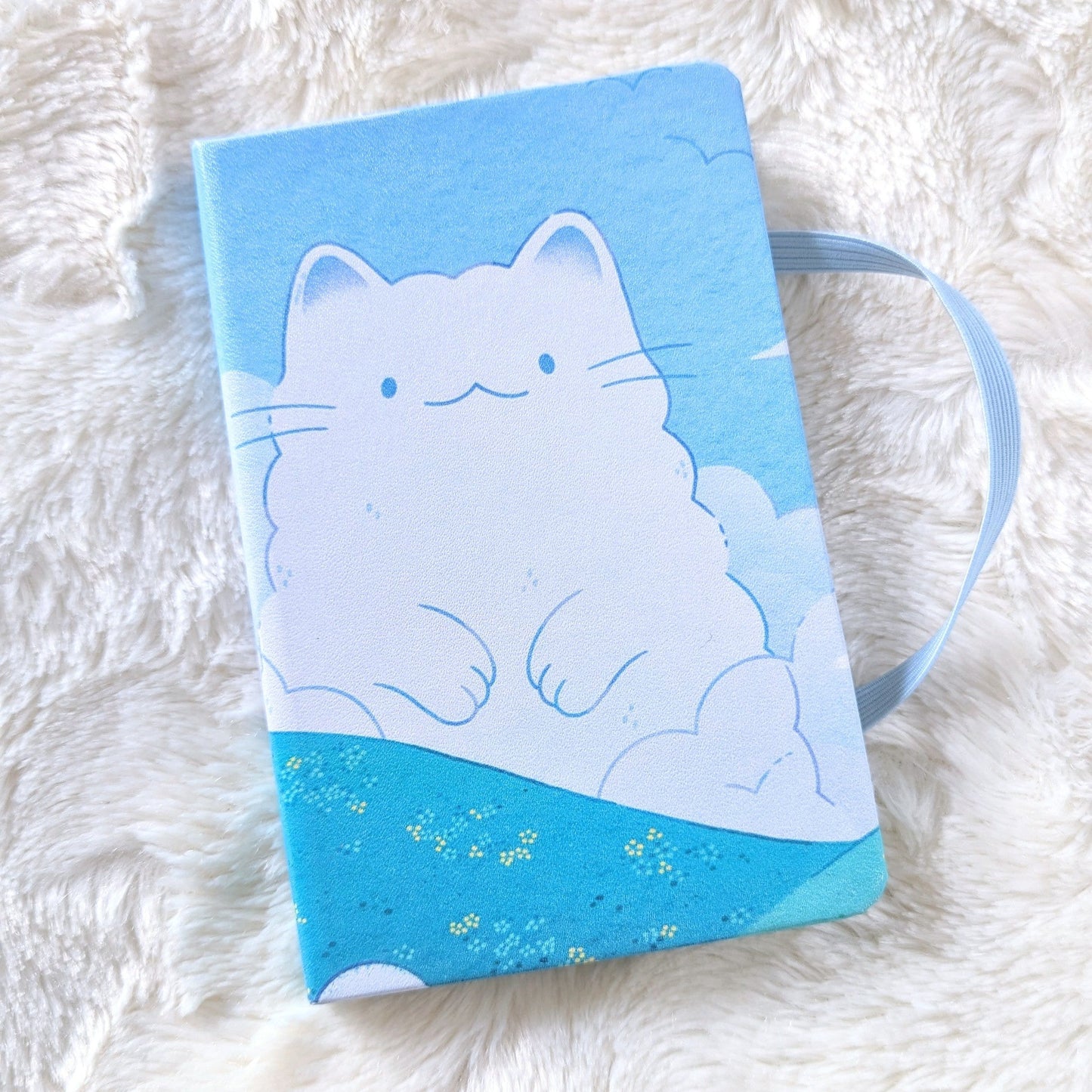 Cloudy Cats A6 Mini Notebook (Blank)
