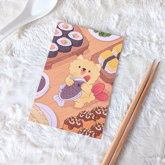 Dinner Time Postcard
