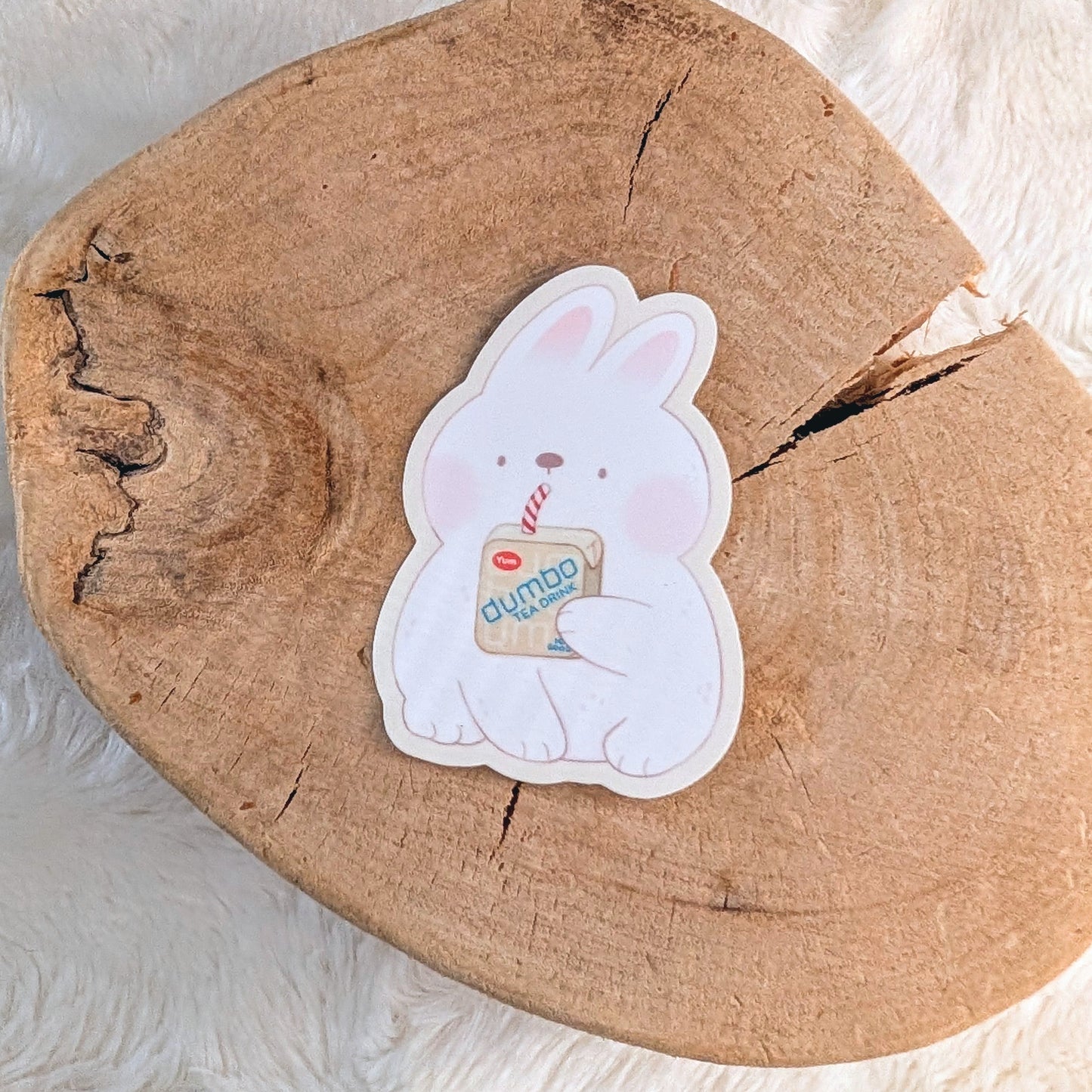 Dumbo Bunny Waterproof Stickers