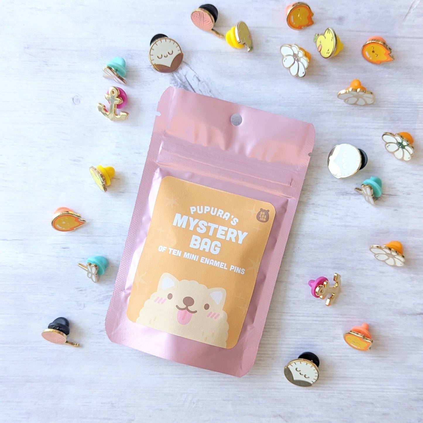 Pupura's Mini Mystery Bags for Mini Enamel Pins
