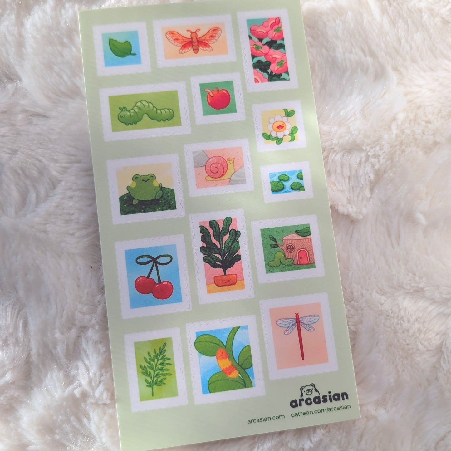 Buggy Friends Waterproof Sticker Sheet