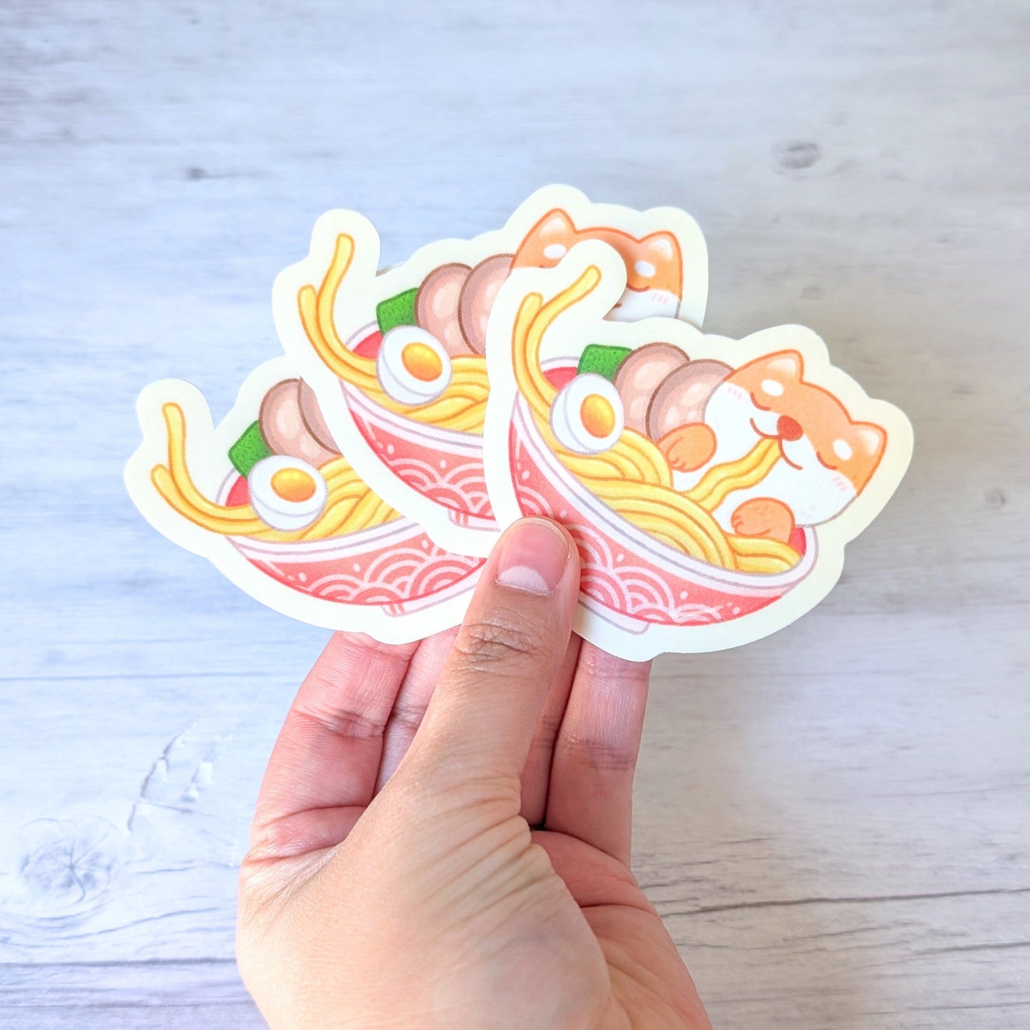 Shibamen Waterproof Stickers