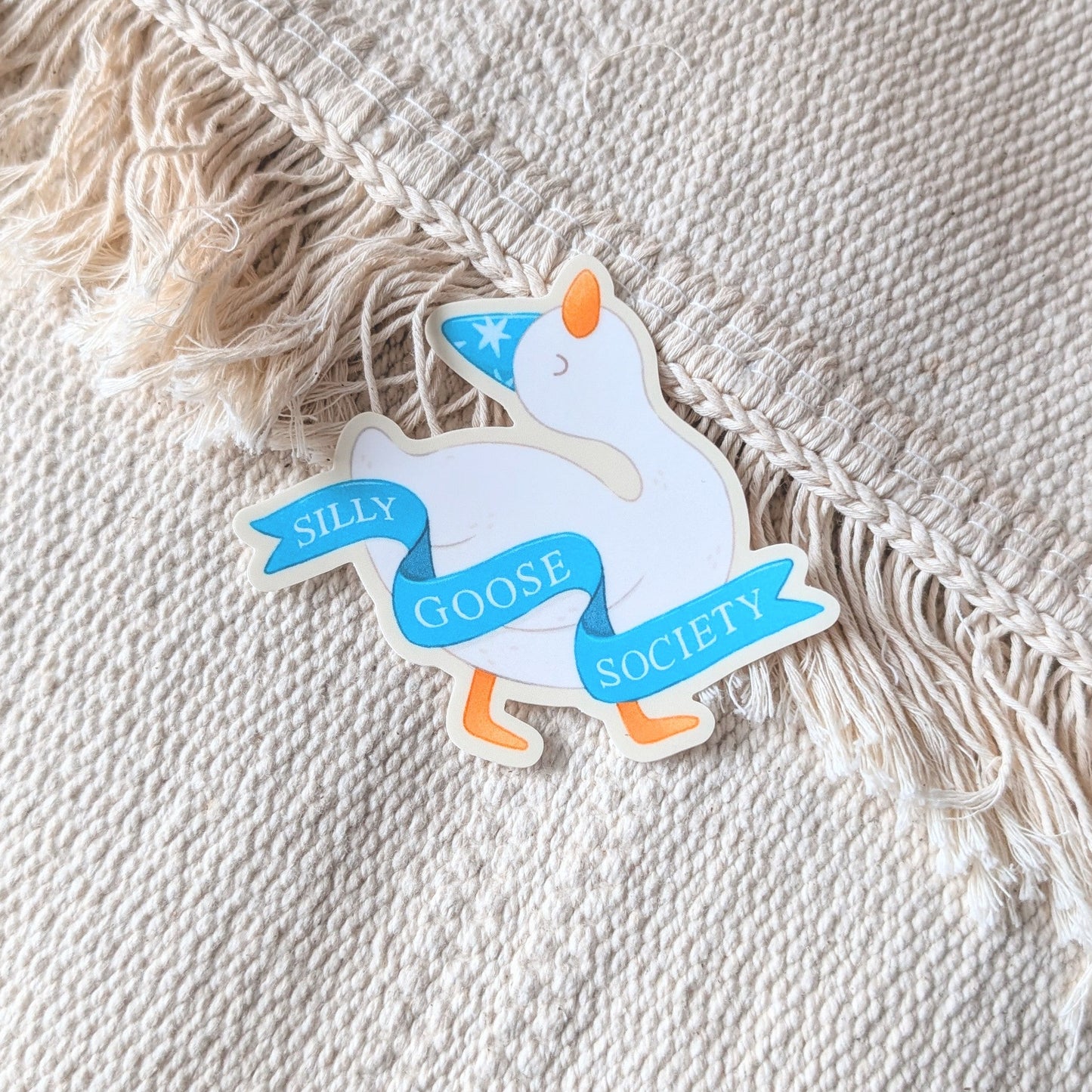 Silly Goose Society Waterproof Stickers
