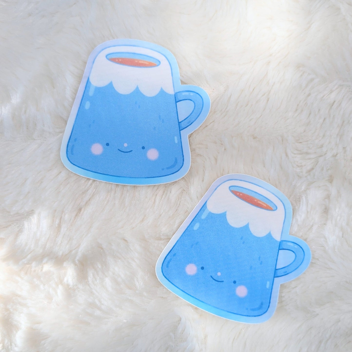 Mountain Mug Waterproof Stickers