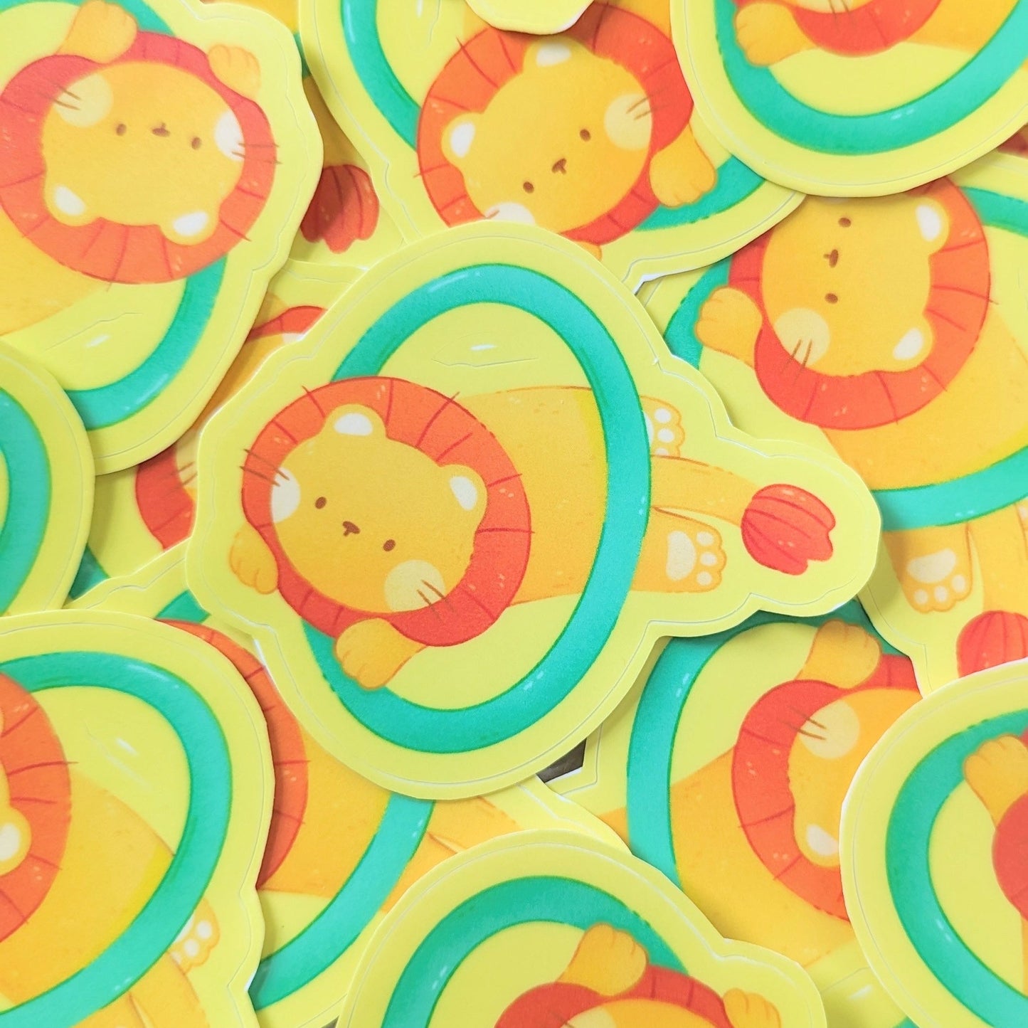 Critter Circus Waterproof Stickers