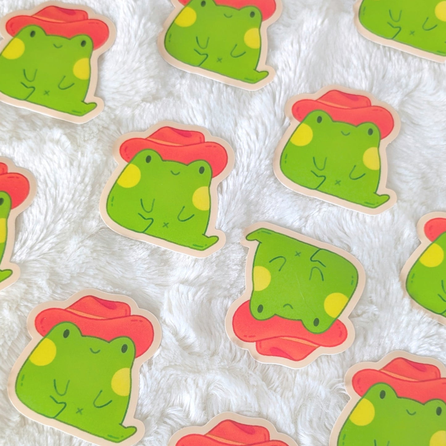 Yee-Frog Waterproof Stickers