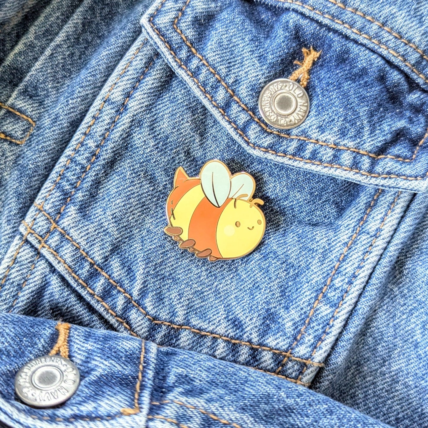 Bee-utiful Bee Enamel Pin
