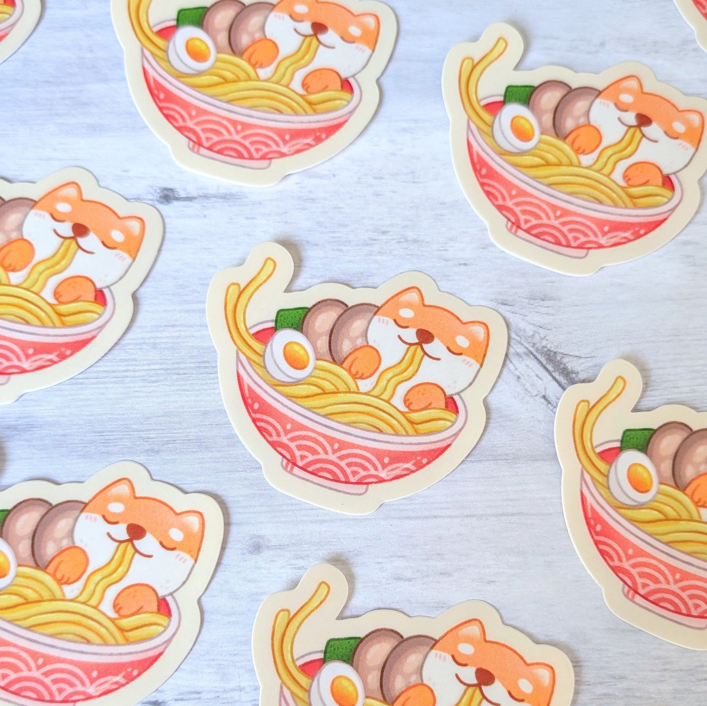 Shibamen Waterproof Stickers