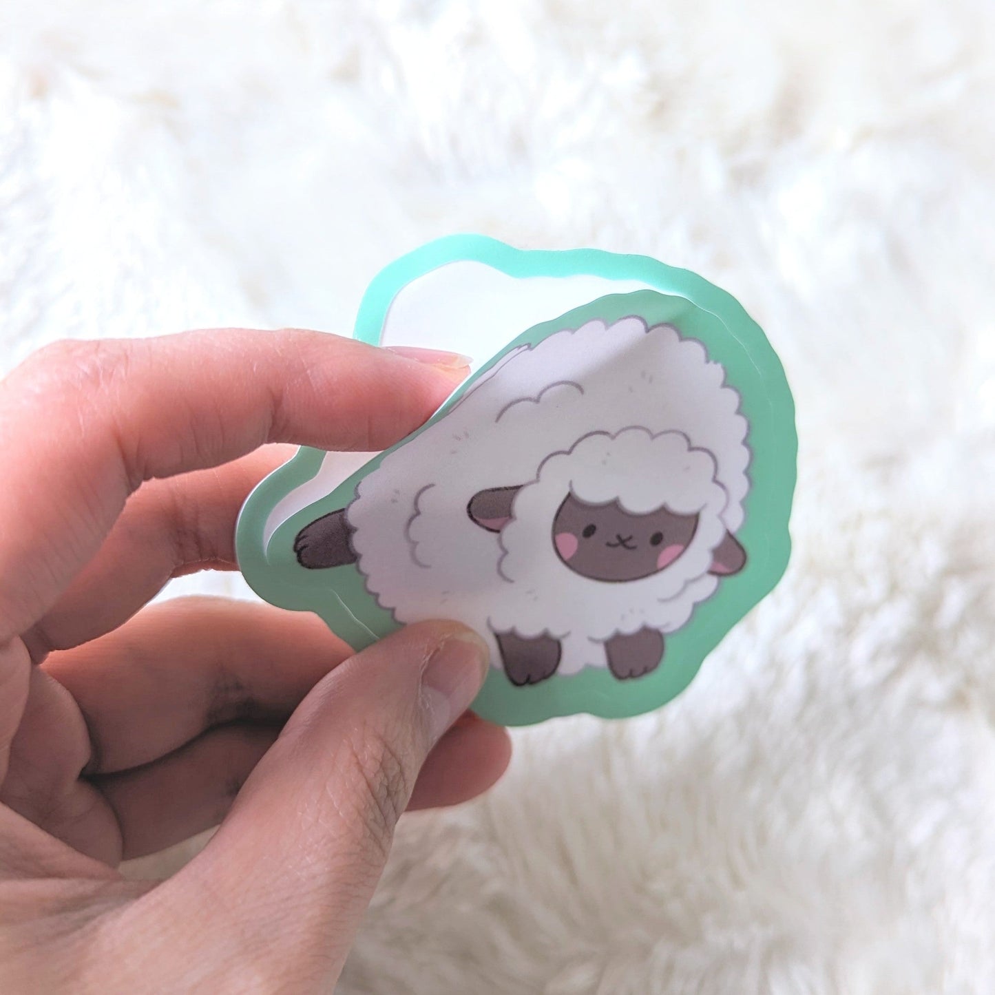 Sweet Sheep Waterproof Stickers