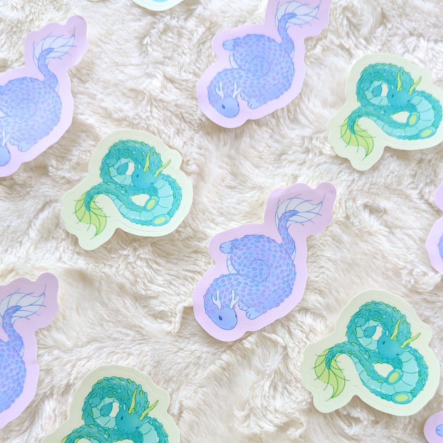 Magical Dragons Waterproof Stickers