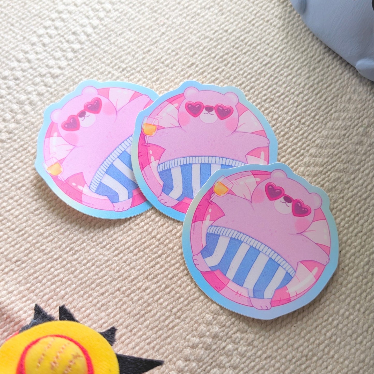 Ruka Floatie Waterproof Stickers