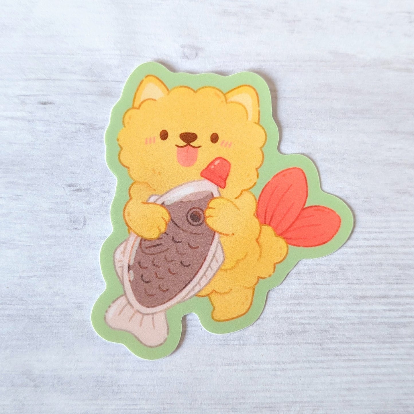 Sweet Pupura Waterproof Stickers