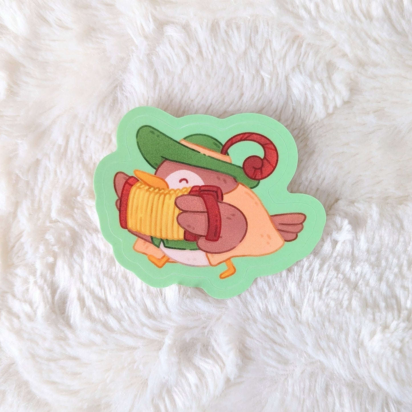 Bard Birds Waterproof Stickers