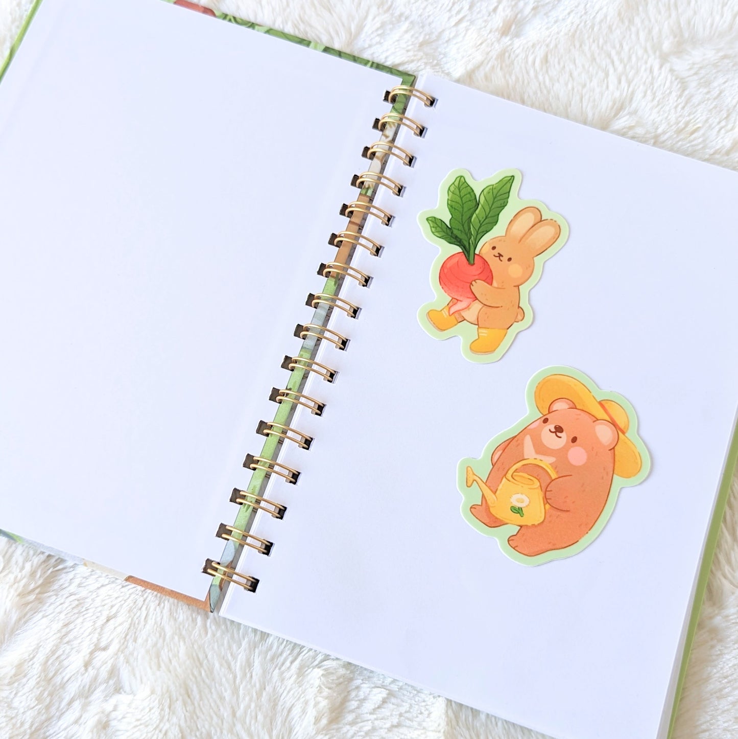 Garden Friends Hardcover Sticker Book