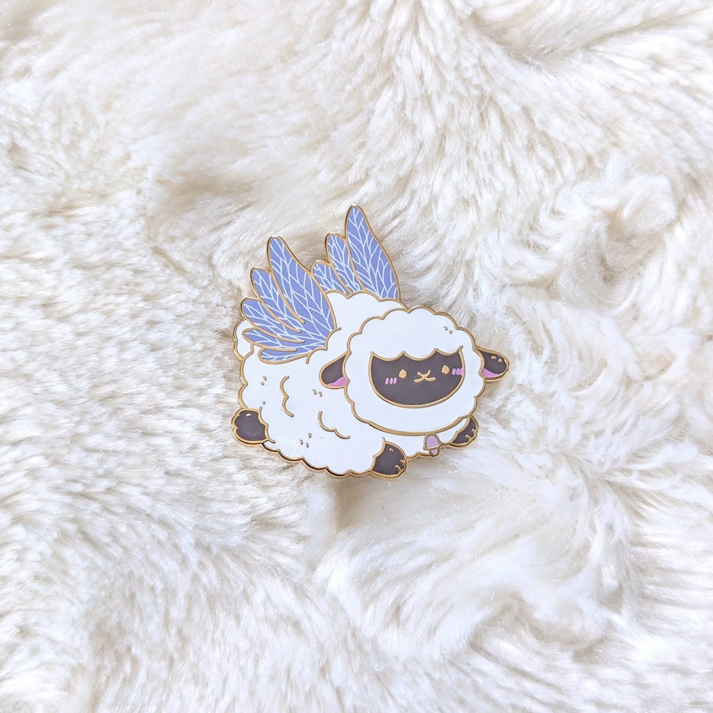 Fairy Sheep Enamel Pin