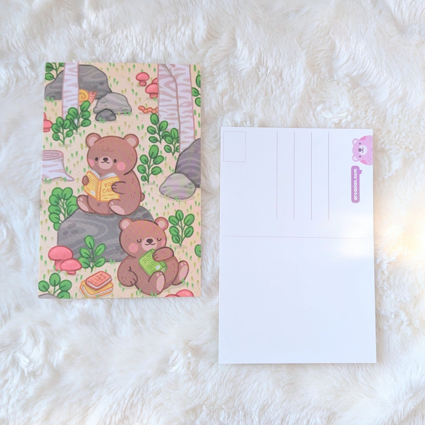 Book Bears Postcard