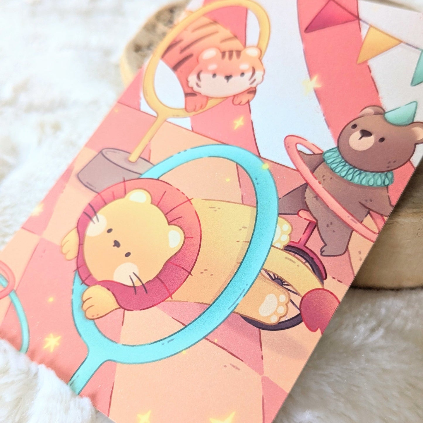Critter Circus Postcard