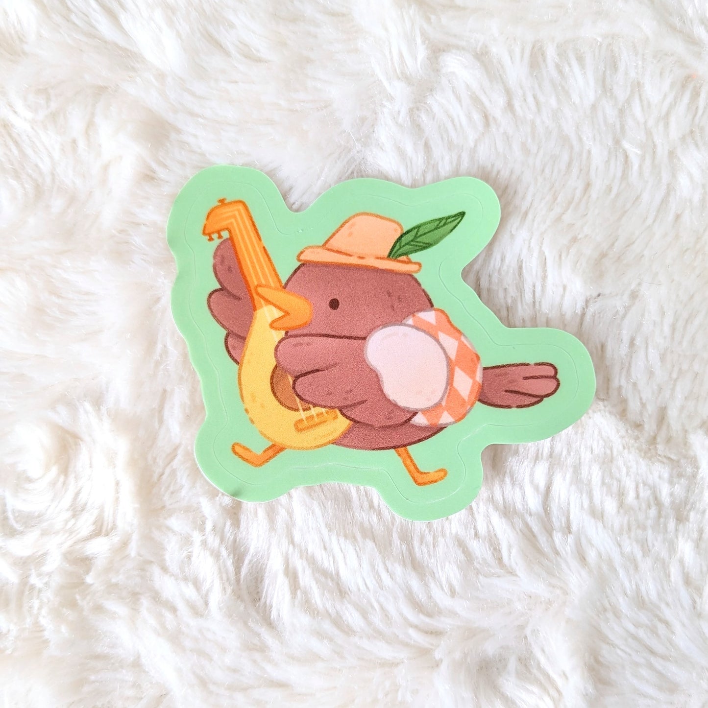 Bard Birds Waterproof Stickers
