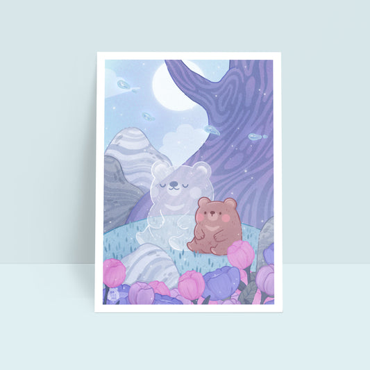 Sometimes I Pretend 6x8 Art Print