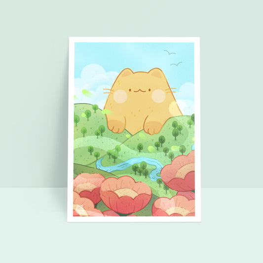 Sun's Messenger 6x8 Art Print