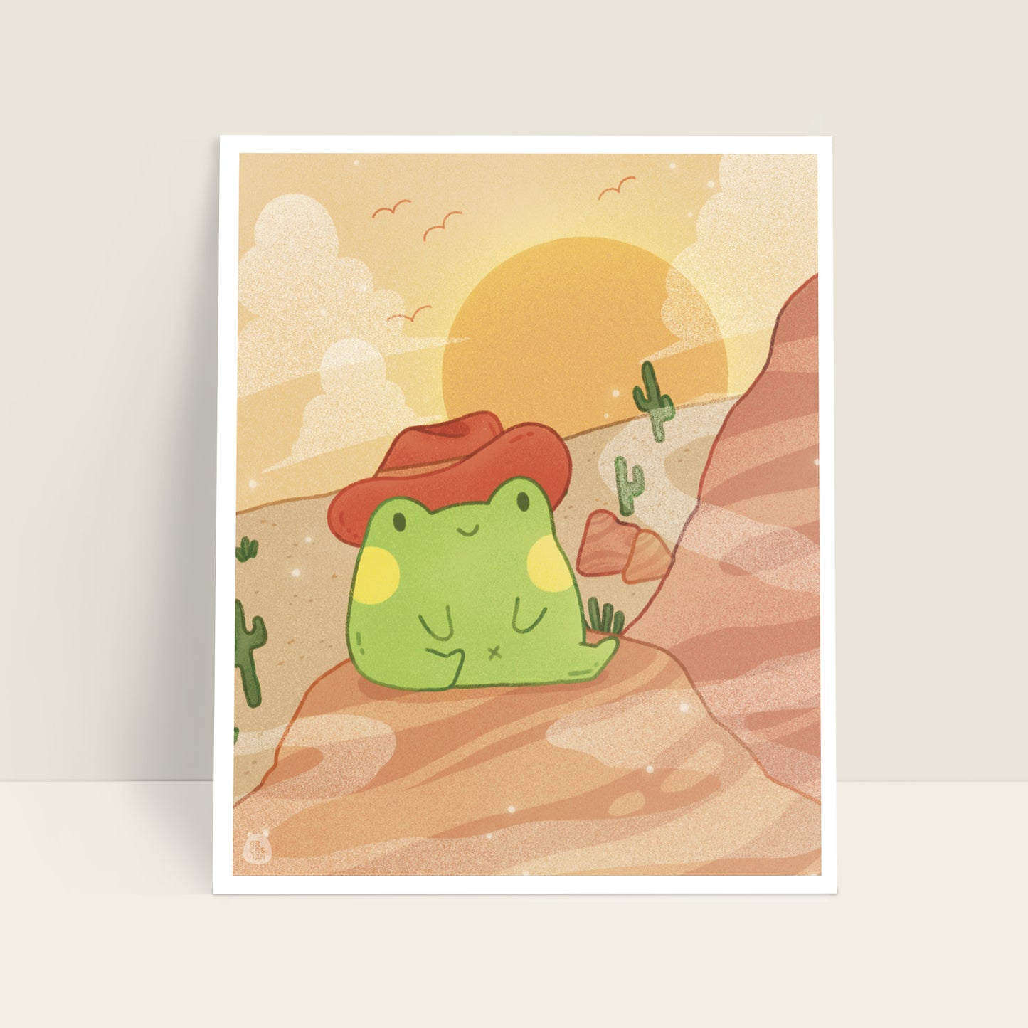 Yee-Frog! 8x10 Art Print